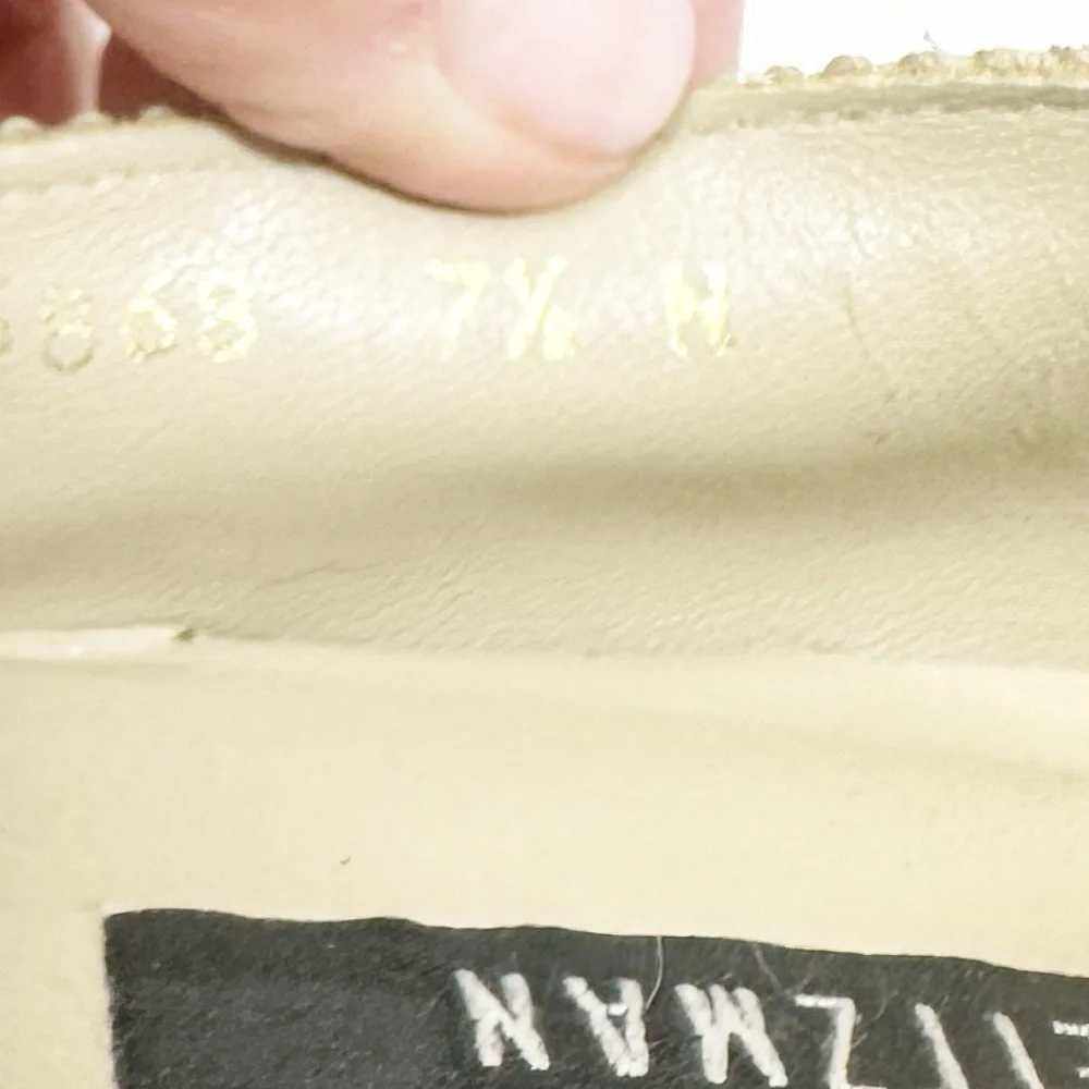 STUART WEITZMAN WOVEN STRETCH TASSEL LOAFER‎ 7N